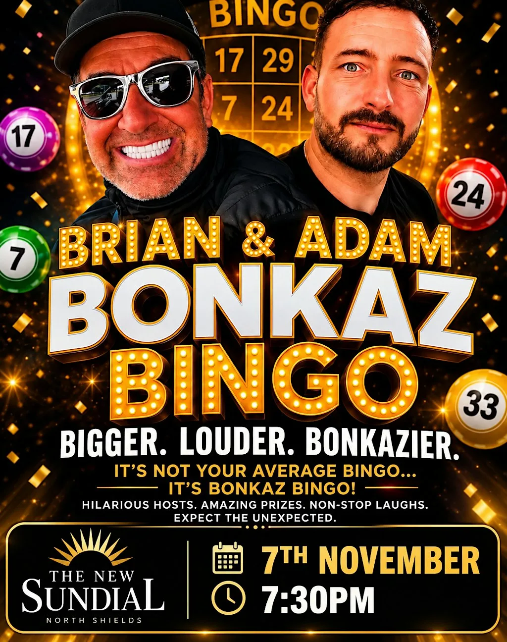 Brian Houshby and Adam Bonkaz Bingo