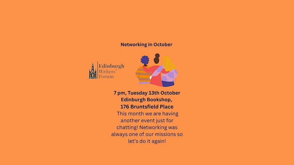EWF - 13th October 2026 - Writer Networking Event
