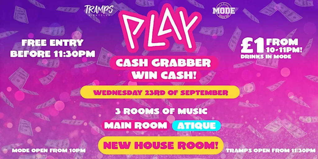 PLAY Wednesday - Cash Grabber!