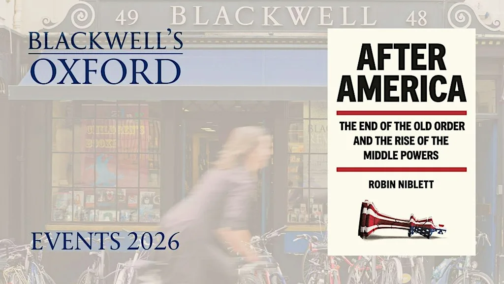 Sir Robin Niblett AFTER AMERICA