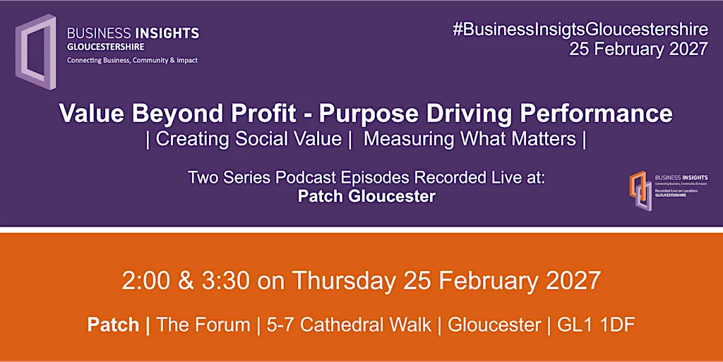 Value Beyond Profit - February 2027 at Patch Gloucester