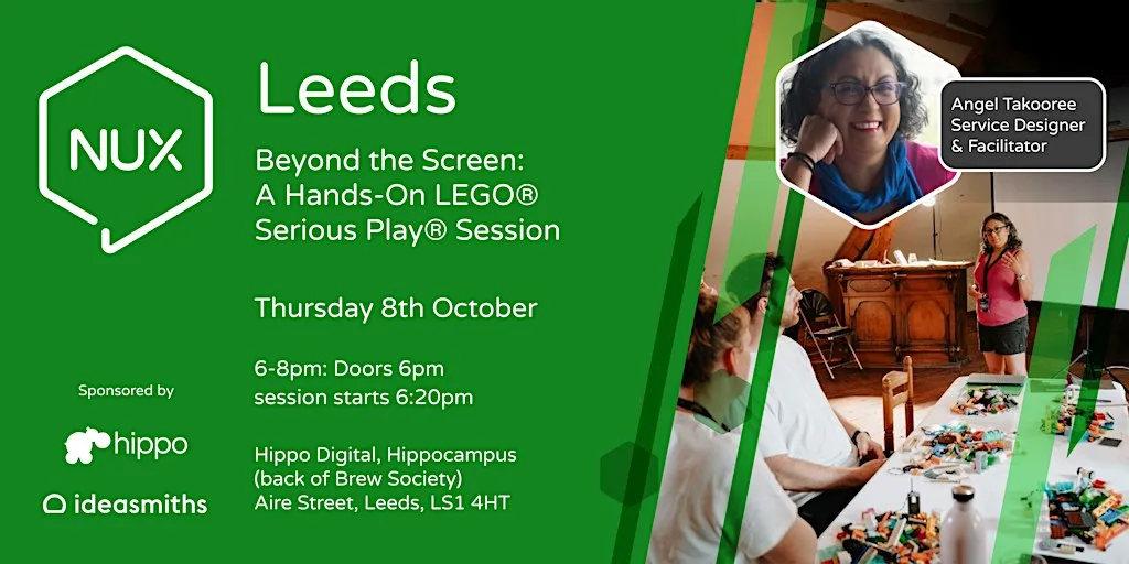 NUX Leeds: Beyond the Screen - A Hands-On LEGO® Serious Play® Session at Hippo Digital Ltd