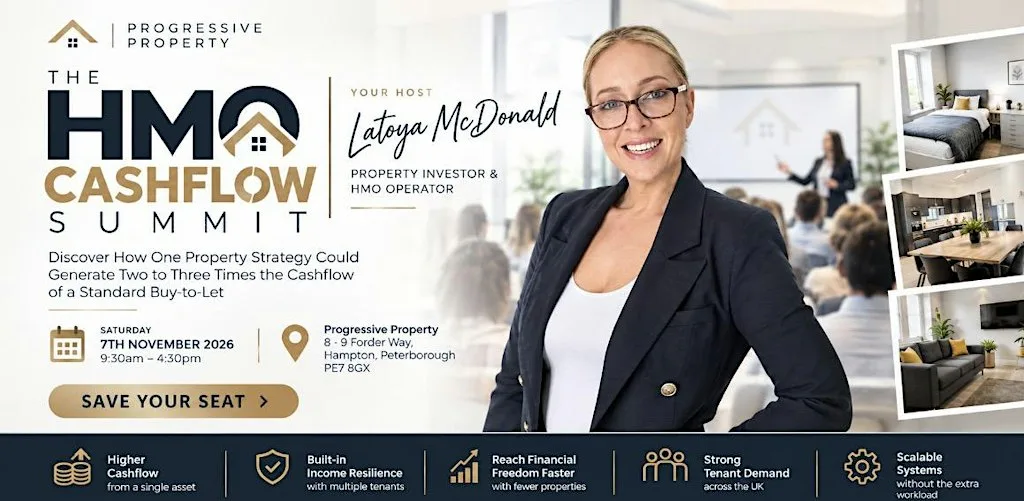 HMO Cashflow Summit - Make Money From Multiple Occupancy at Progressive Property
