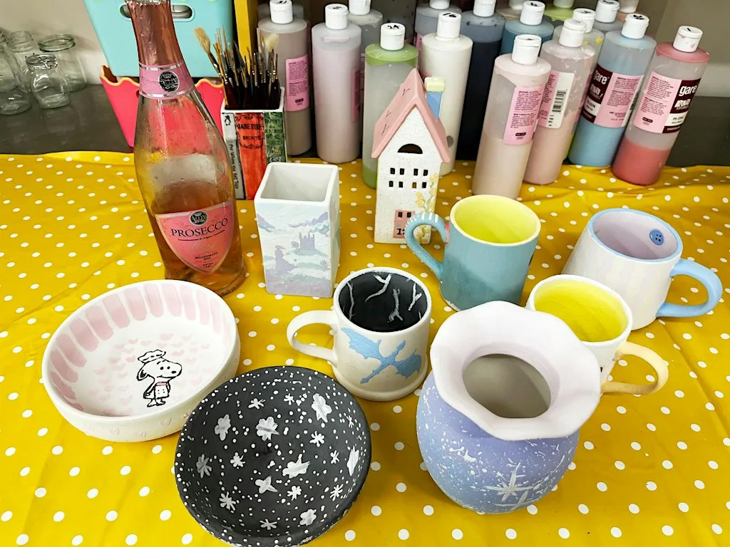 Pottery Painting & Prosecco
