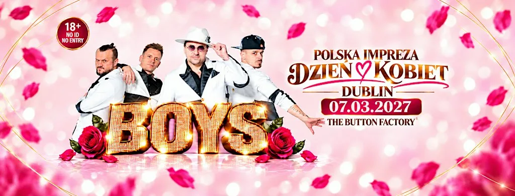 Koncert BOYS w Dublinie at The Button Factory