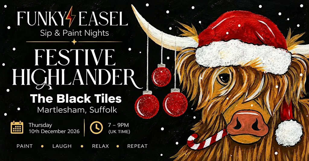 Sip & Paint Night at The Black Tiles, Martlesham at Blacktiles Lane