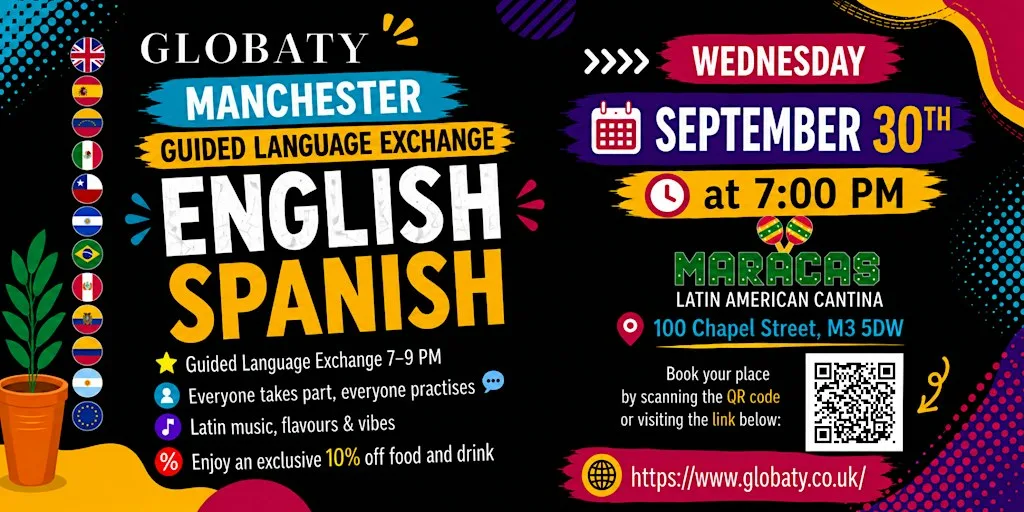Manchester Guided English – Spanish Language Exchange