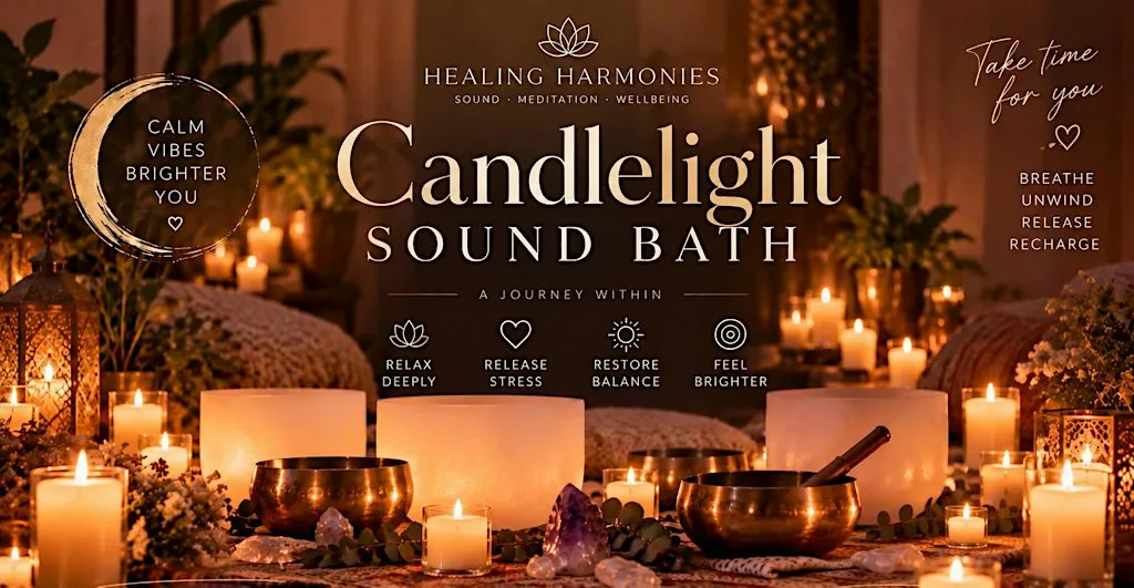 Candlelight Sound Bath: Release & Restore at Thrive Wellbeing Hub
