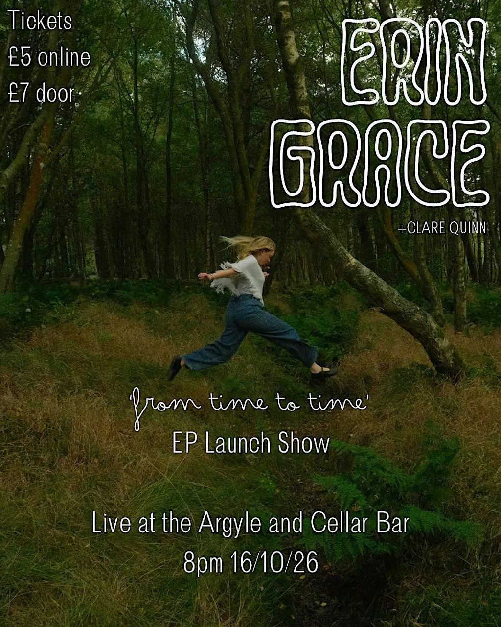 Erin Grace - ‘From Time to Time’ EP Launch Show