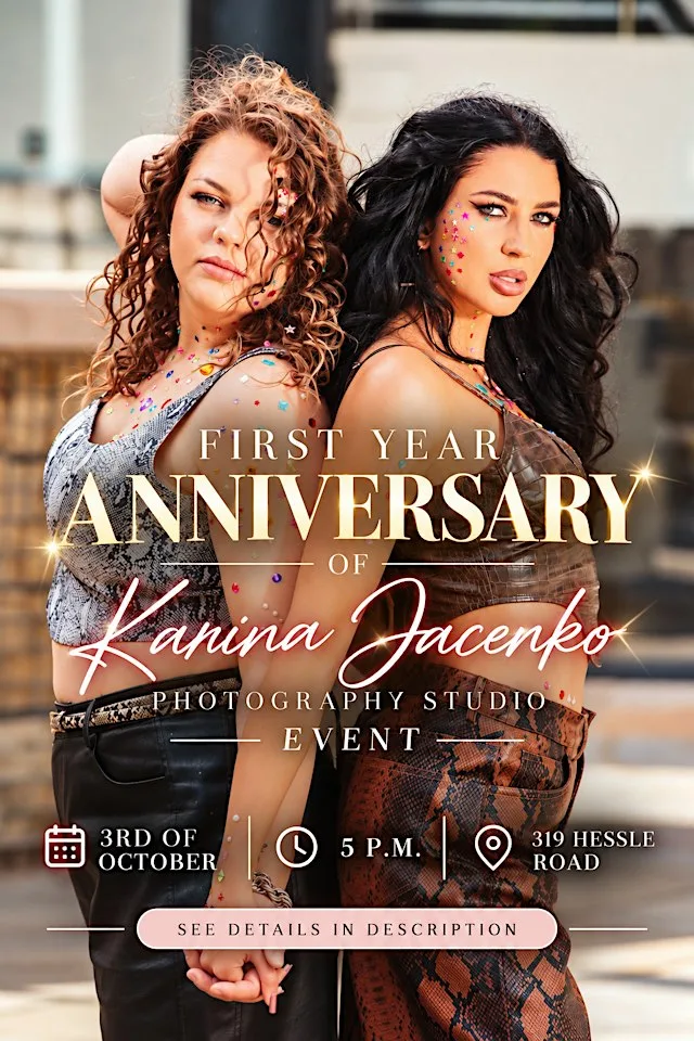 First Year Anniversary of Karina Jacenko Photography Studio at 319 Hessle Rd