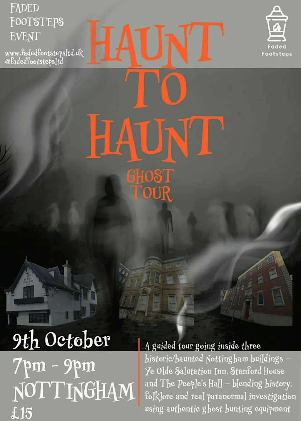 Haunt To Haunt Ghost Tour - Nottingham at Ye Olde Salutation Inn