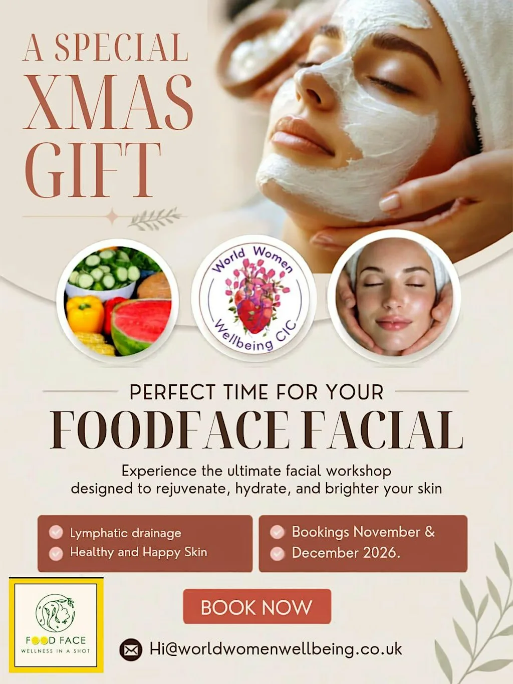 FOODFACE FACIAL WORKSHOP at Bradbury Makers' Shed - Hillsborough Park