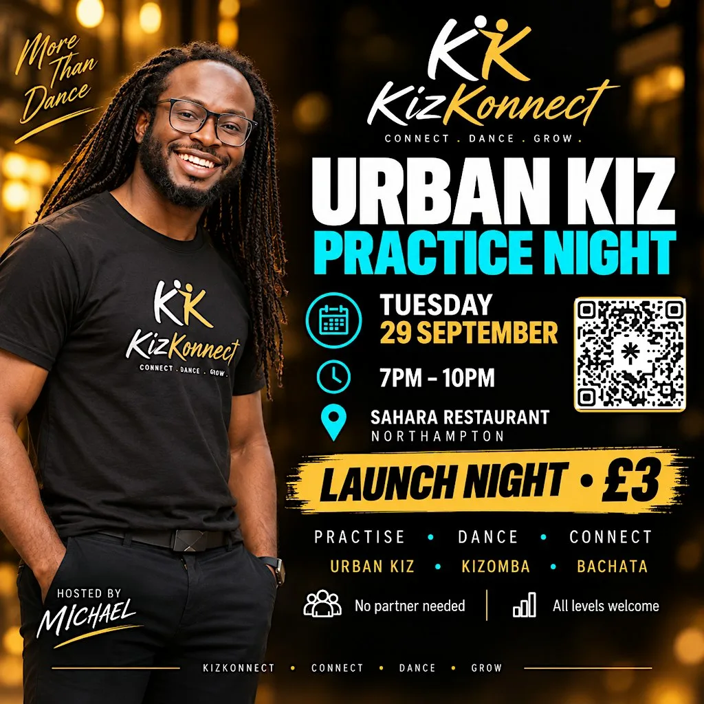 Kiz & Bachata Practice Night | Northampton at The Sahara NN