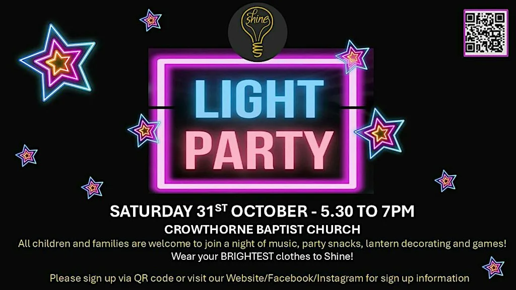 Shine Light Party - October 2026