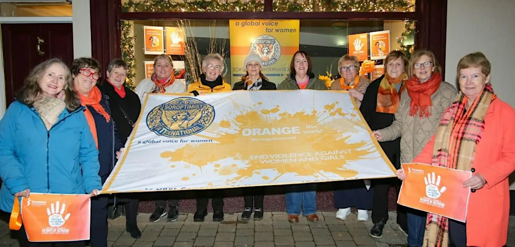 SI Athlone Soroptimist Orange the World Lunch at Hodson Bay Hotel
