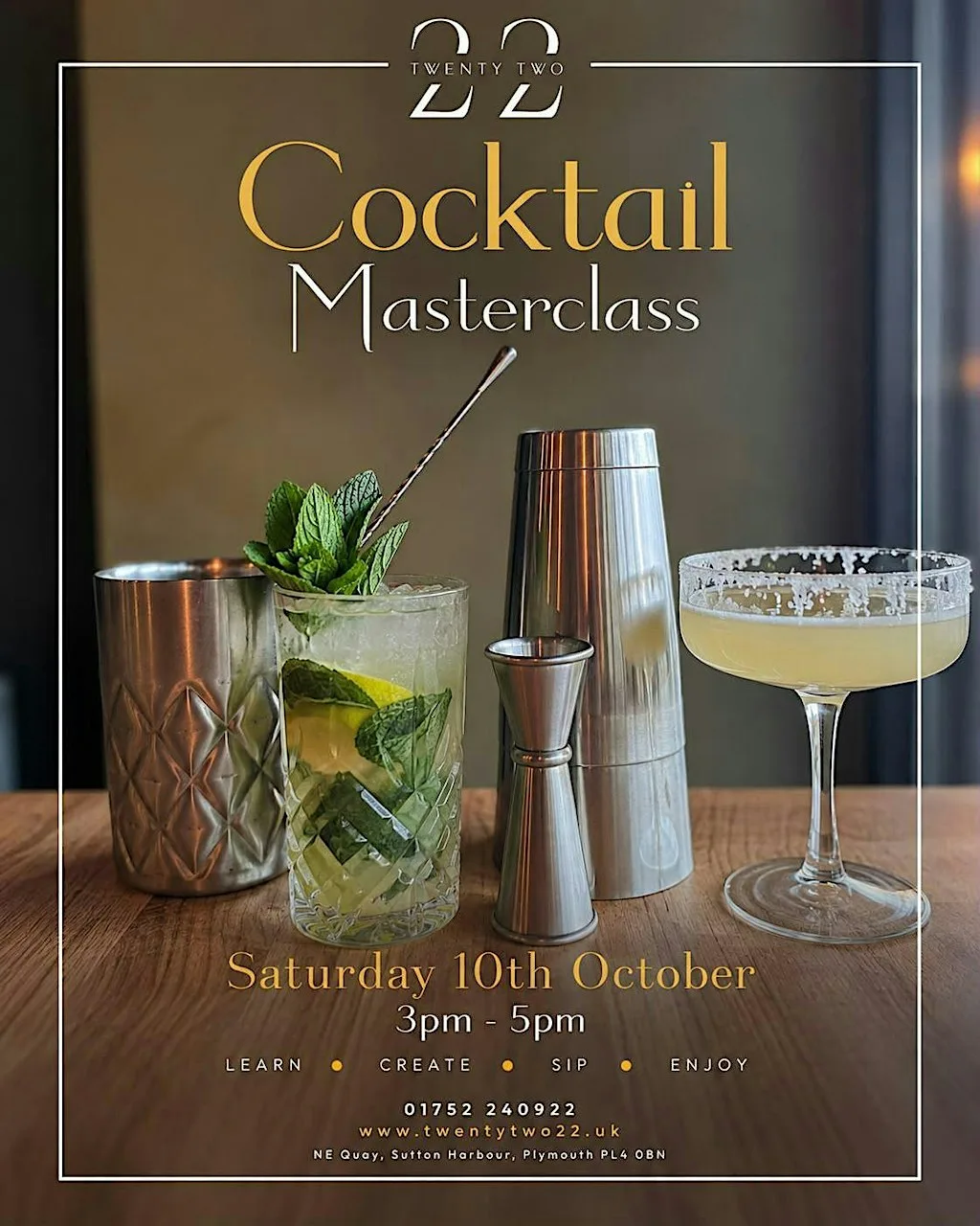 Twenty-Two 22 Cocktail Masterclass