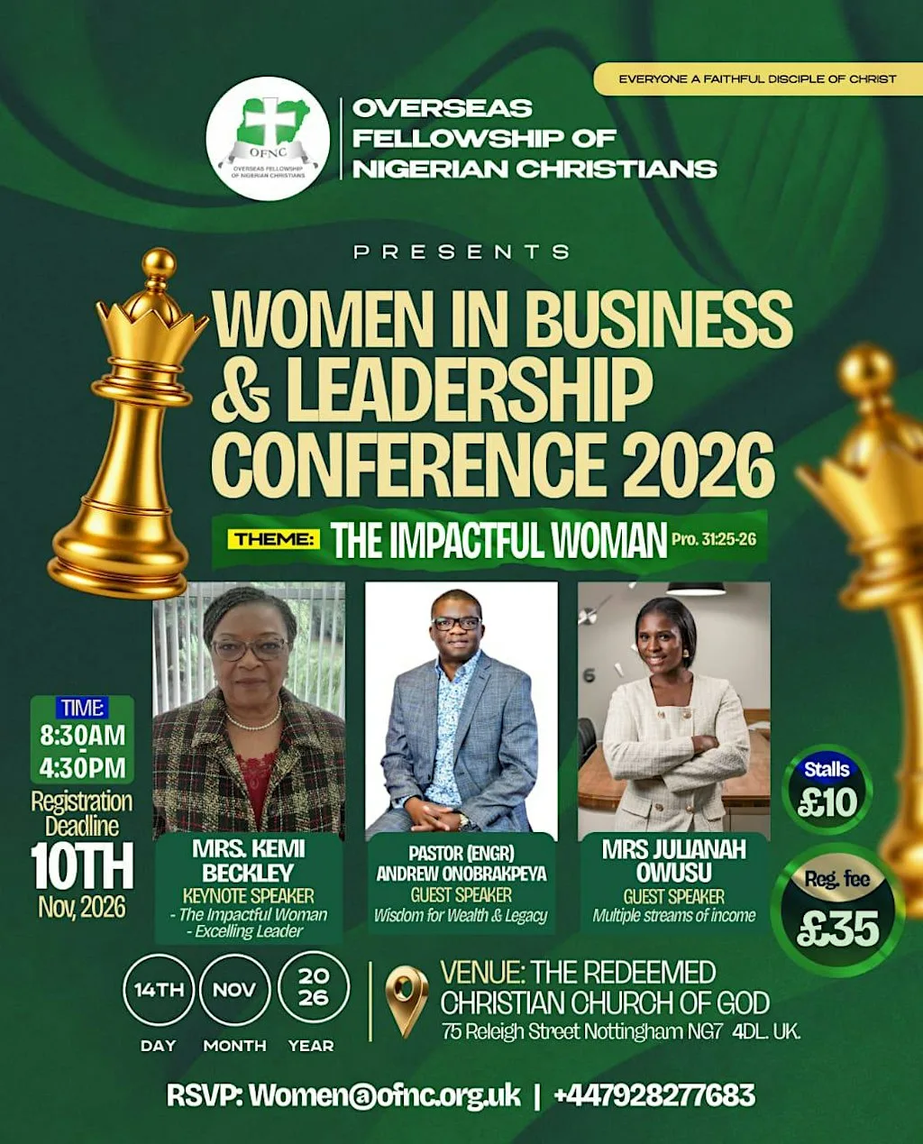 OFNC Women In Business and Leadership (WinBLe) Conference 2026