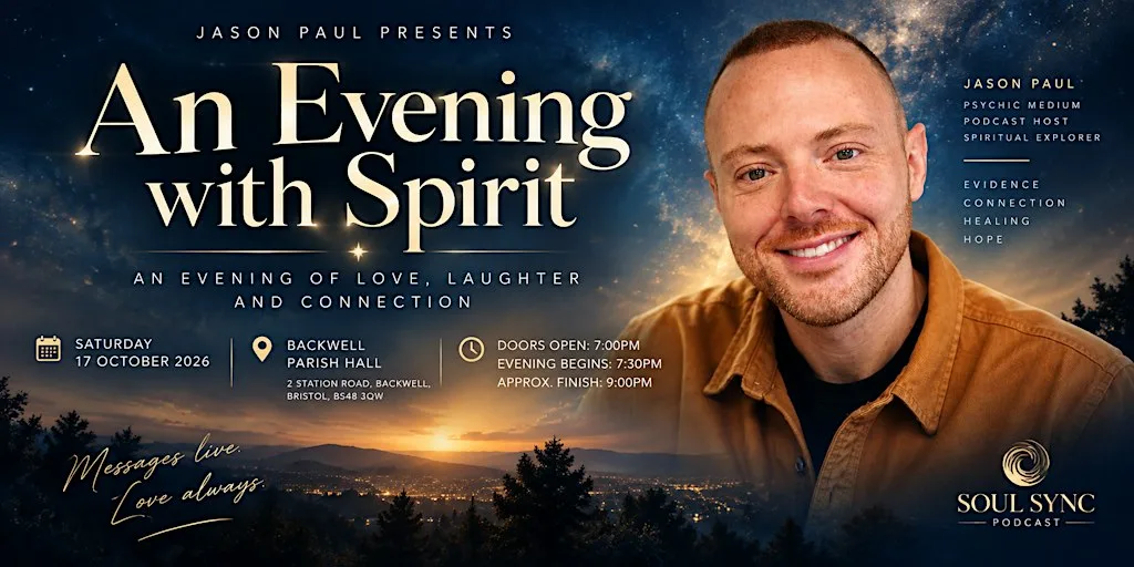 An Evening with Spirit – Demonstration of Mediumship with Jason Paul