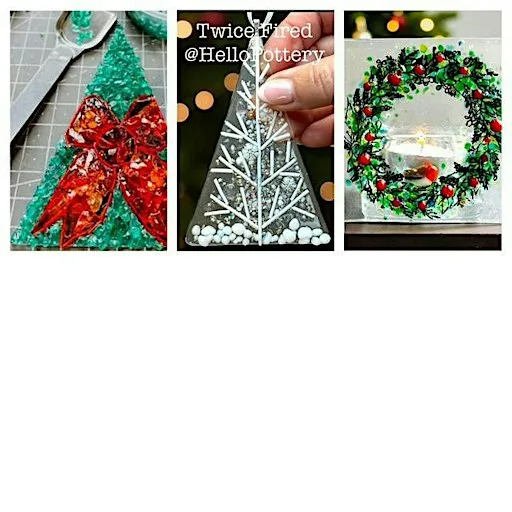 Christmas decoration HELLO POTTERY CAFE workshop Friday 13th Nov 6.30pm at Oh Hello Pottery Cafe Ltd
