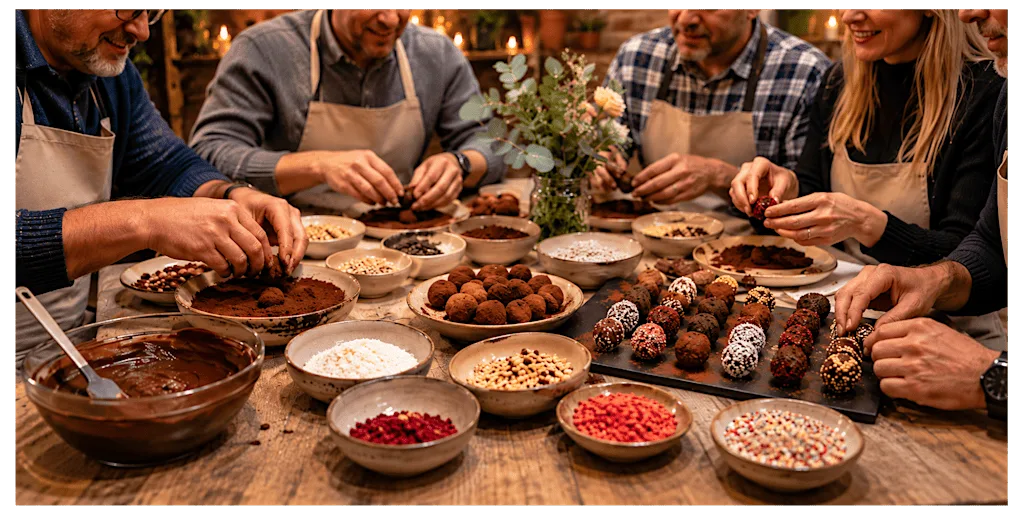 50+ Singles Chocolate Truffle Workshop – Bromsgrove