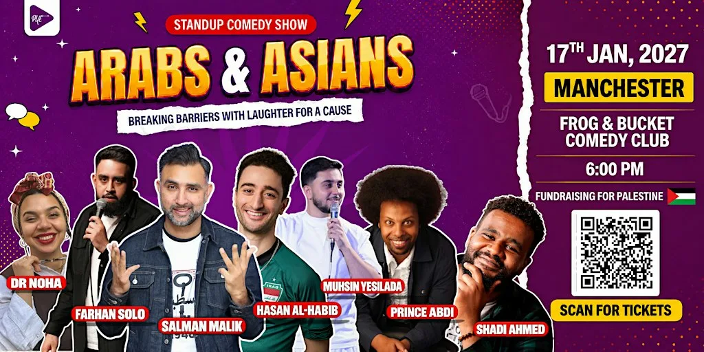 Arabs & Asians Stand-up Comedy Show Manchester