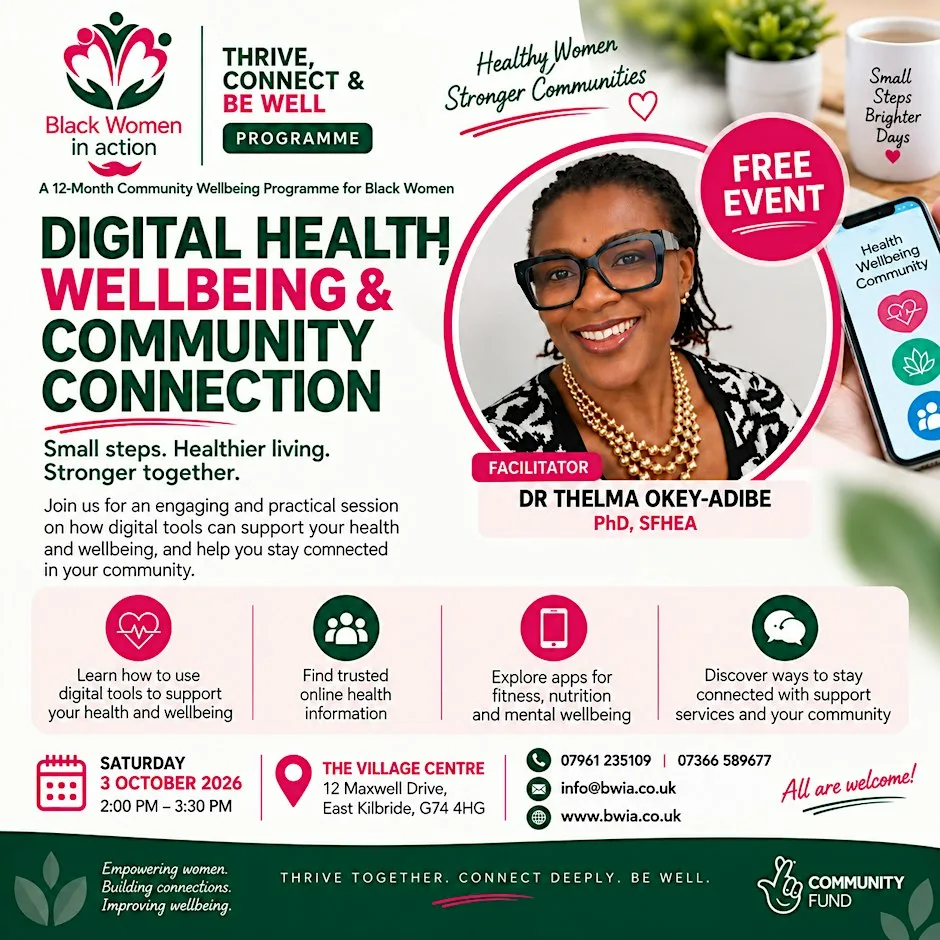 Digital Health, Wellbeing & Community Connection