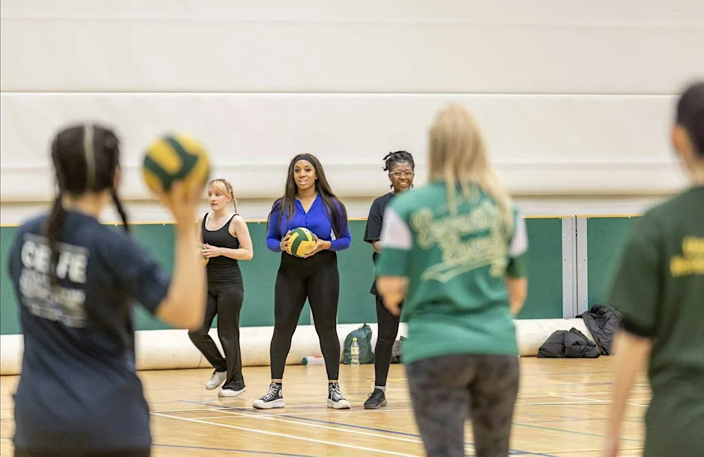 Empower x Glow in the Dark Dodgeball at Jubilee Sports Centre