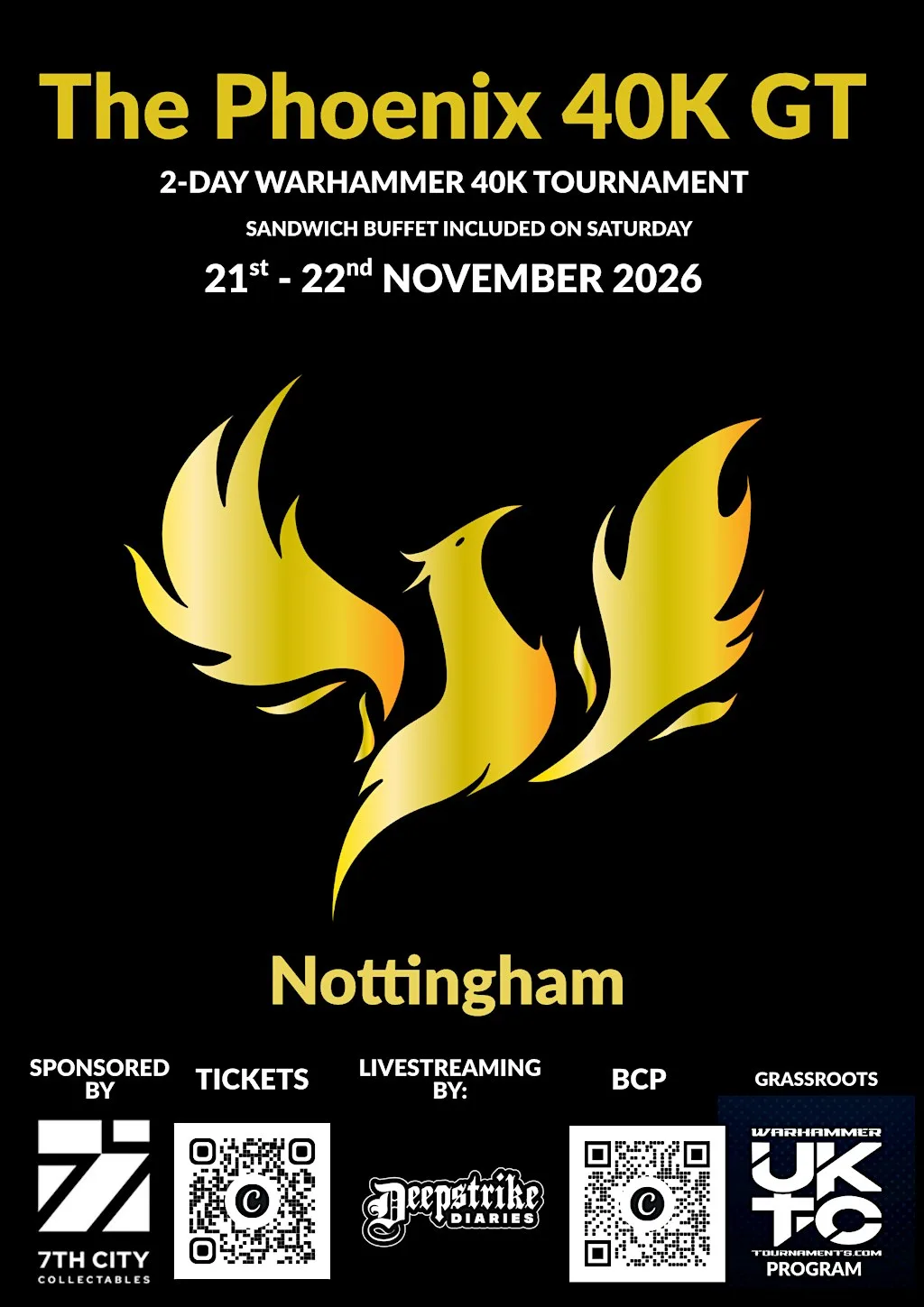 Phoenix 40K Autumn GT at Rushcliffe Arena