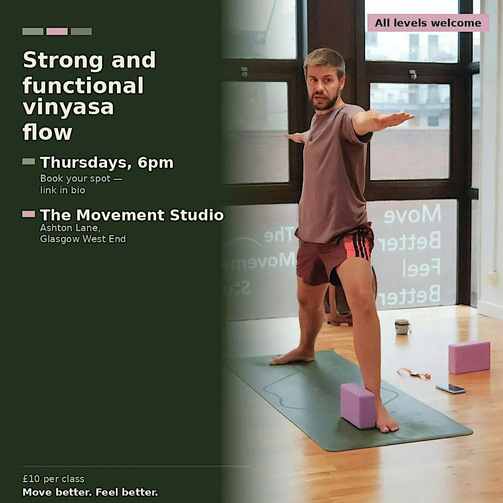 Strong and Functional Vinyasa Yoga