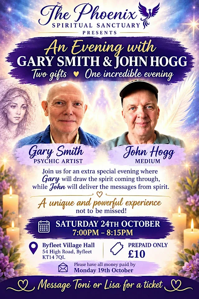 An evening with Gary smith and John Hogg at Byfleet village hall