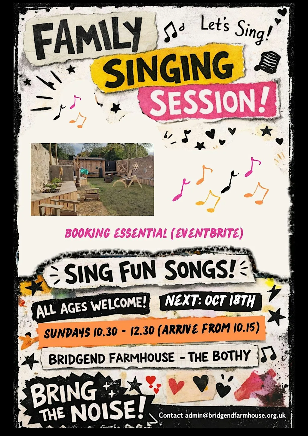 Family Singing Session (October 2026) at Bridgend Farmhouse