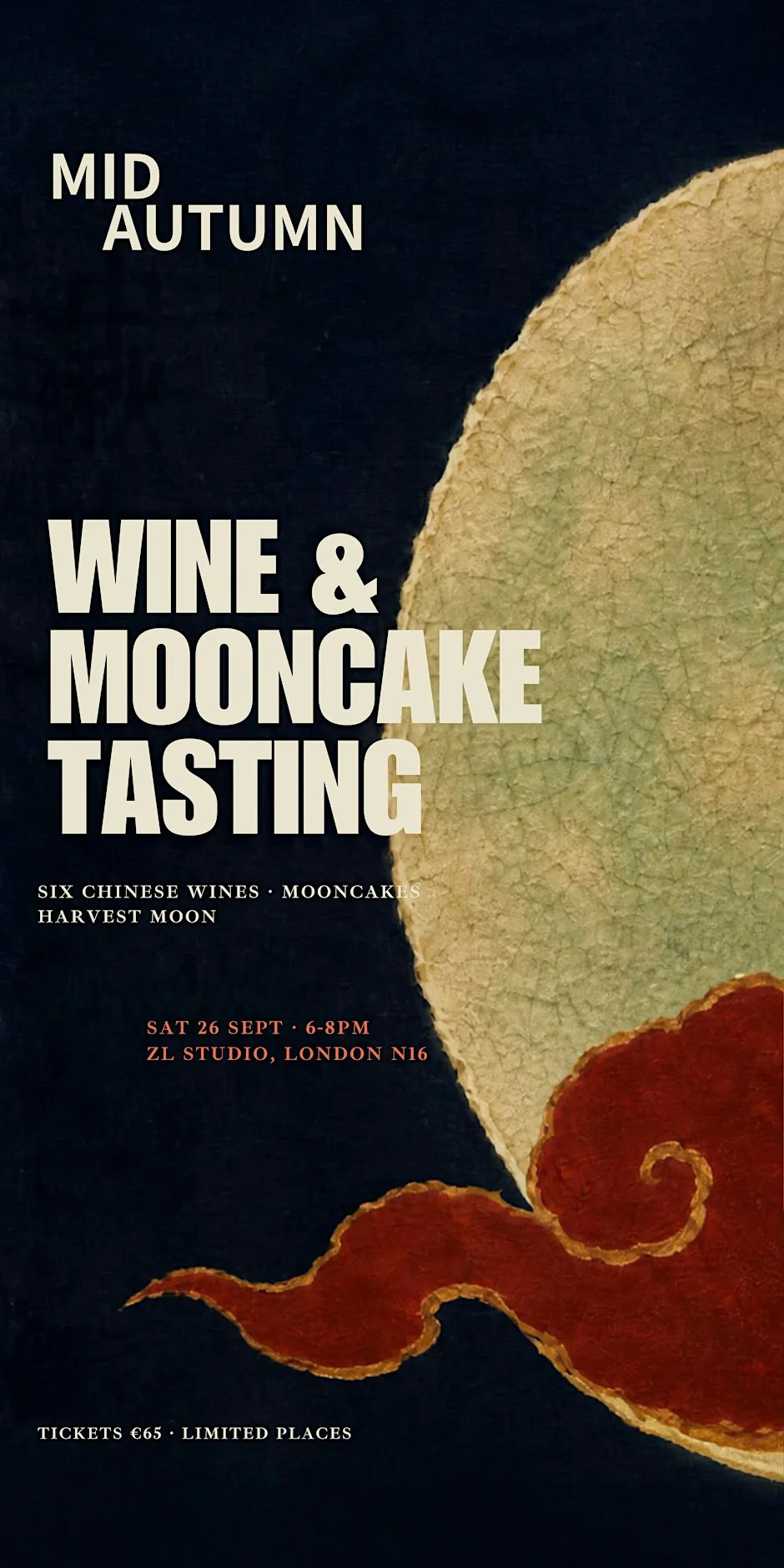 Mid-Autumn Chinese Wine & Mooncake Tasting at Stamford works