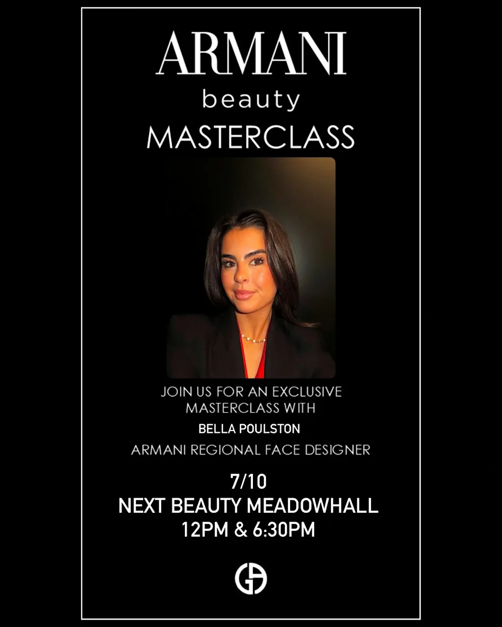 Armani Beauty Masterclass at Next