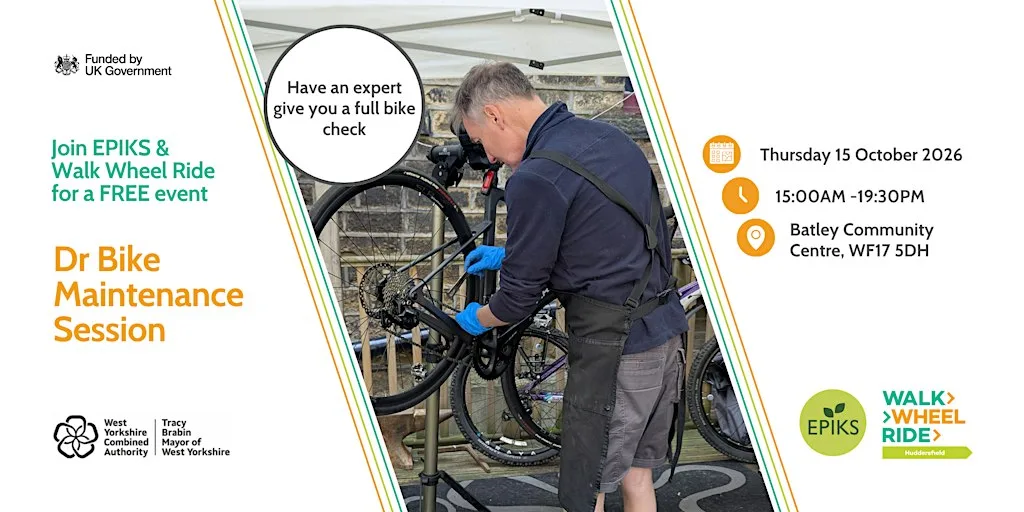 FREE Dr Bike at the Batley Community Centre