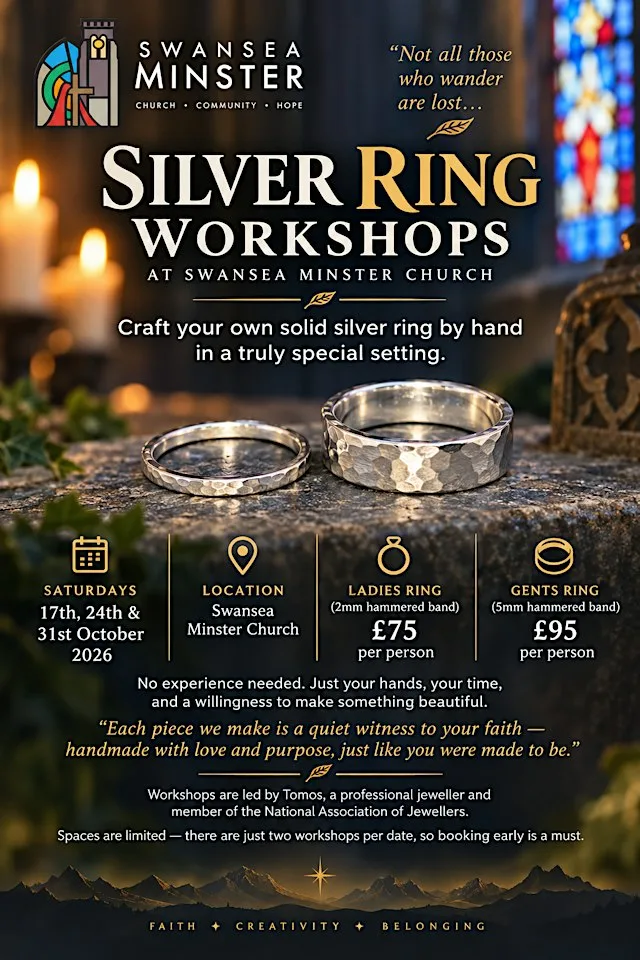 Ringmaking course. Oct 17th - 10:30 AM