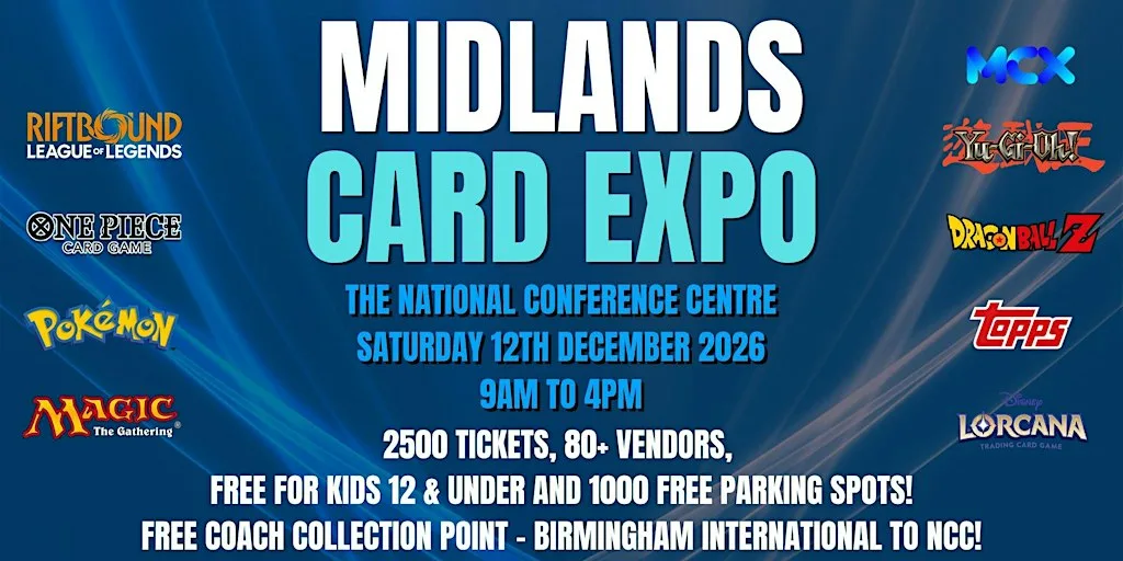 Midlands Card Expo #4 - Saturday 12th December 2026!