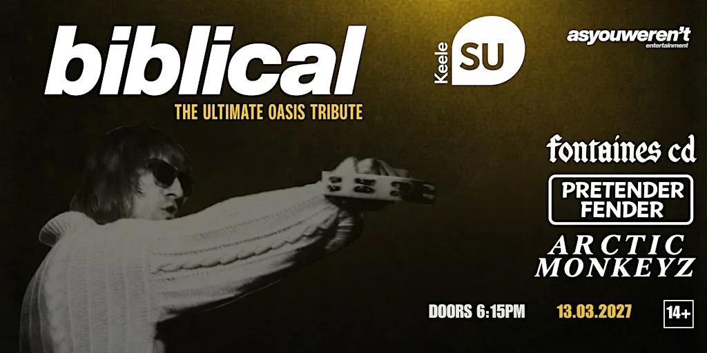 OASIS vs FONTAINES D.C vs ARCTIC MONKEYS vs SAM FENDER - KEELE SU at Keele SU