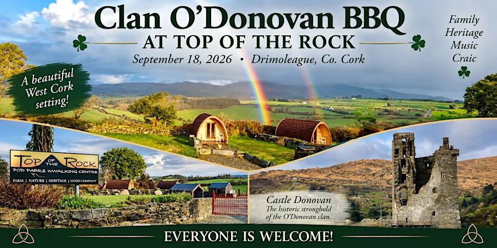 Clan O’Donovan BBQ at Top of the Rock, Drimoleague