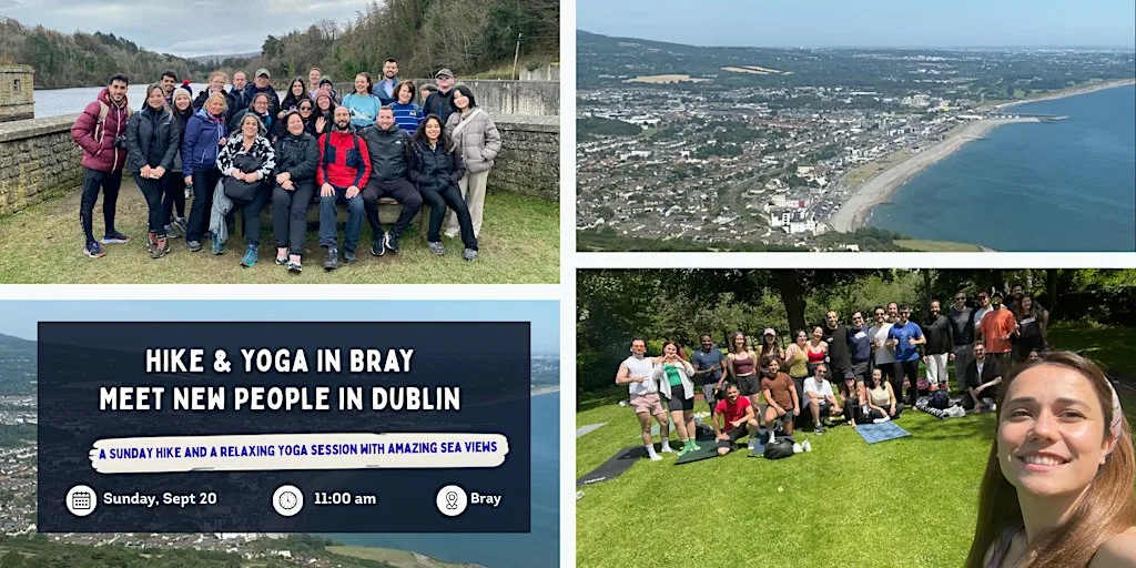 Hike & Yoga in Bray | Meet New People at Car Park , Bray