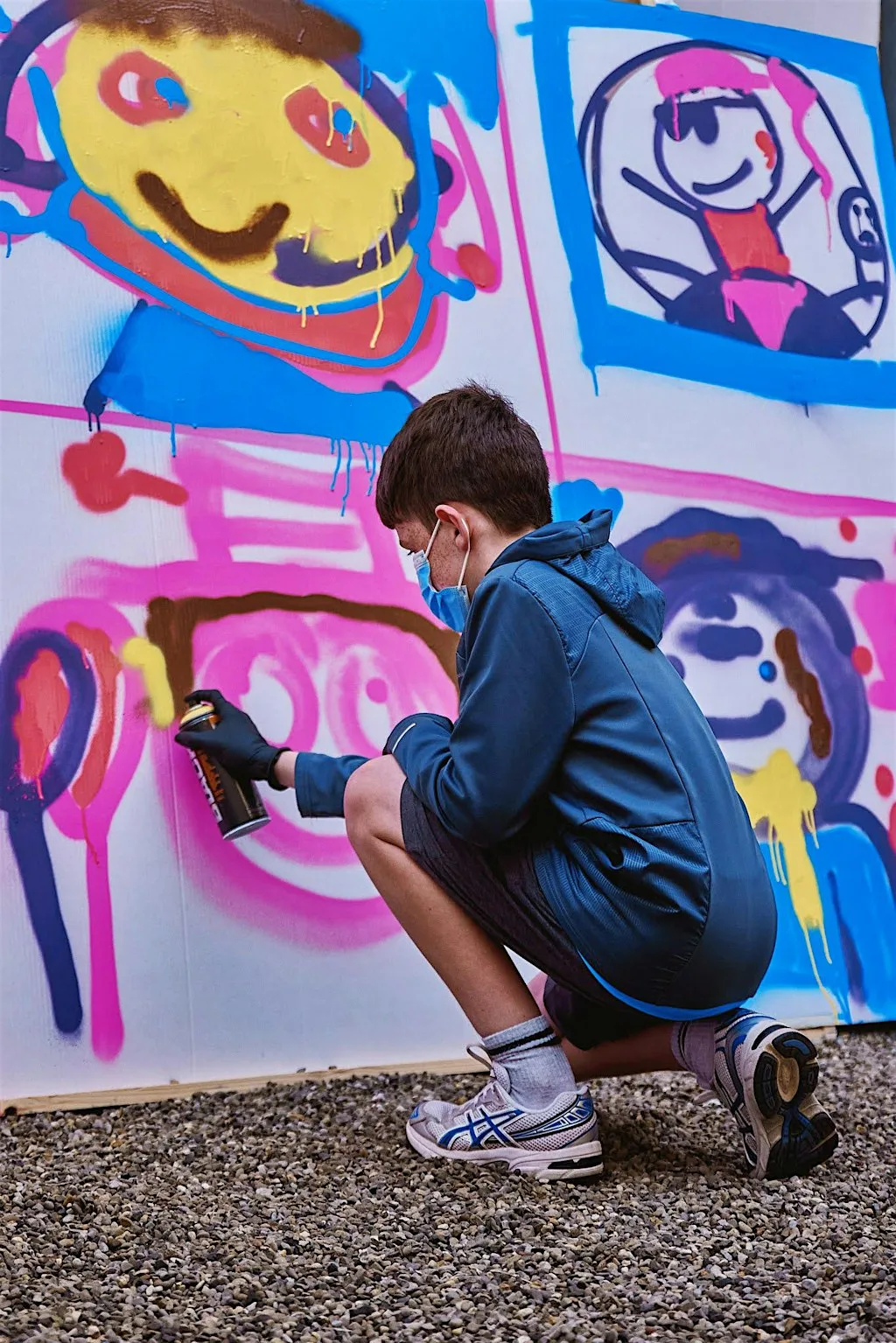 Kids Graffiti Workshop For Culture Night at Thomas Street Pocket Park (Beside Henry Downes)