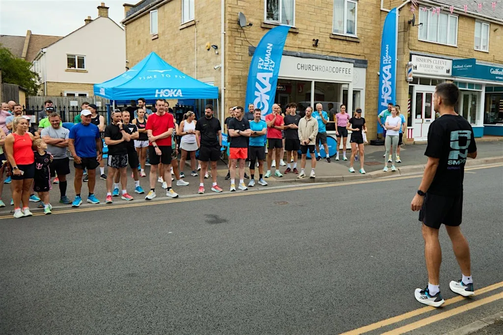 Church Road Coffee x Hoka - Cheltenham Half Marathon Shake Out Run
