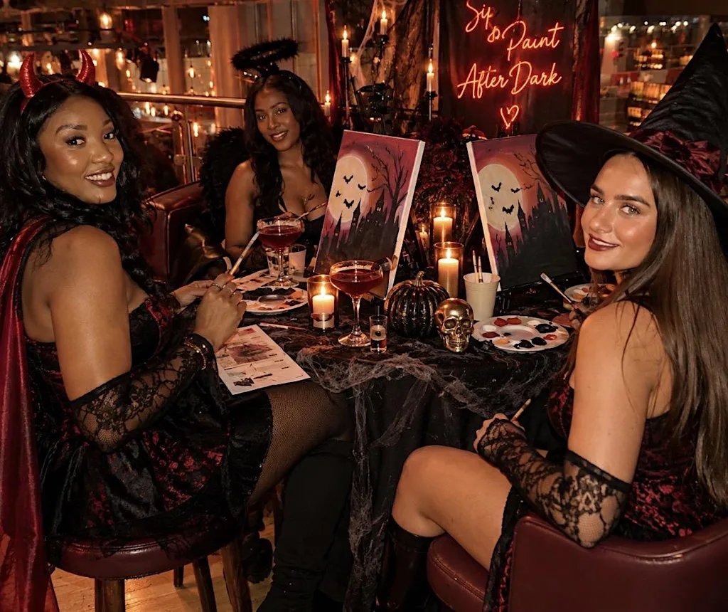 SIP & PAINT AFTER DARK — HALLOWEEN EDITION | Nottingham