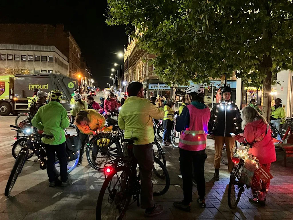 Nottingham Glow Ride 2026 at Market Square