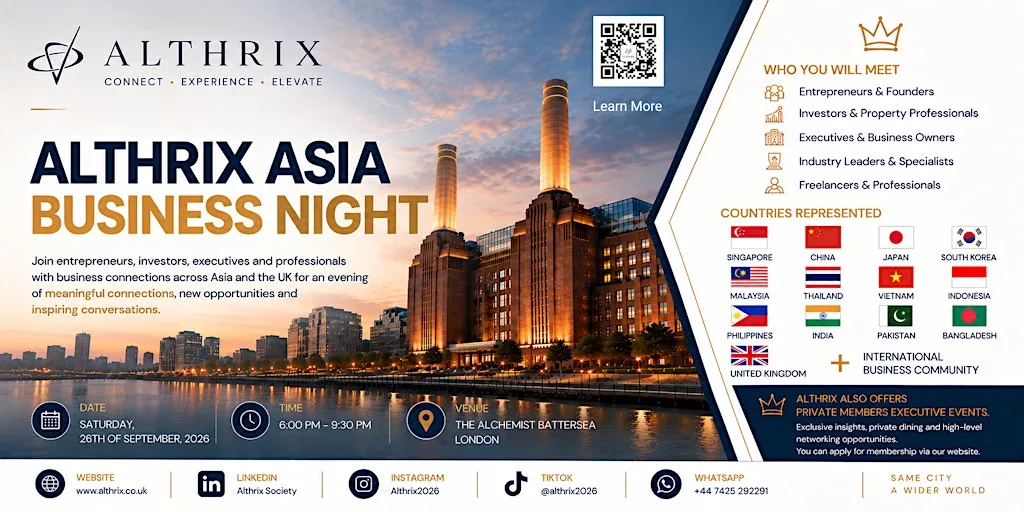 Althrix | Asians—Europeans Business Night | Networking in London