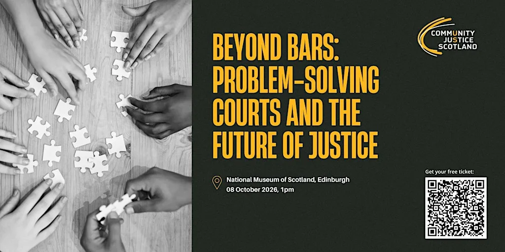 Beyond Bars: problem-solving courts and the future of justice at National Museum of Scotland