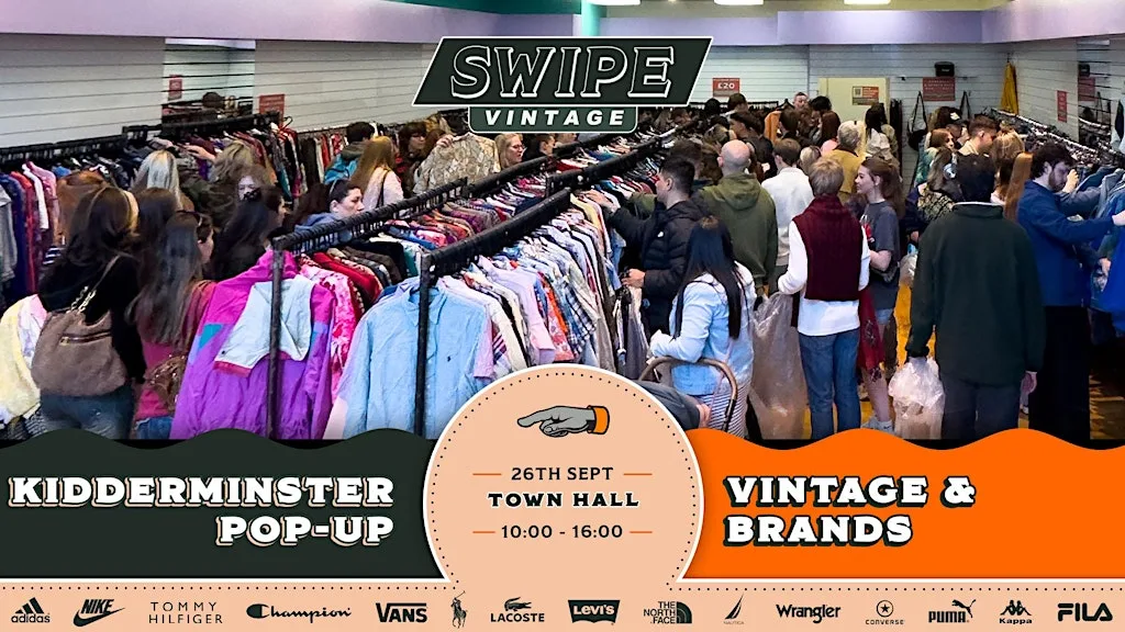Swipe Vintage x Kidderminster Kilo Sale at Kidderminster Town Hall