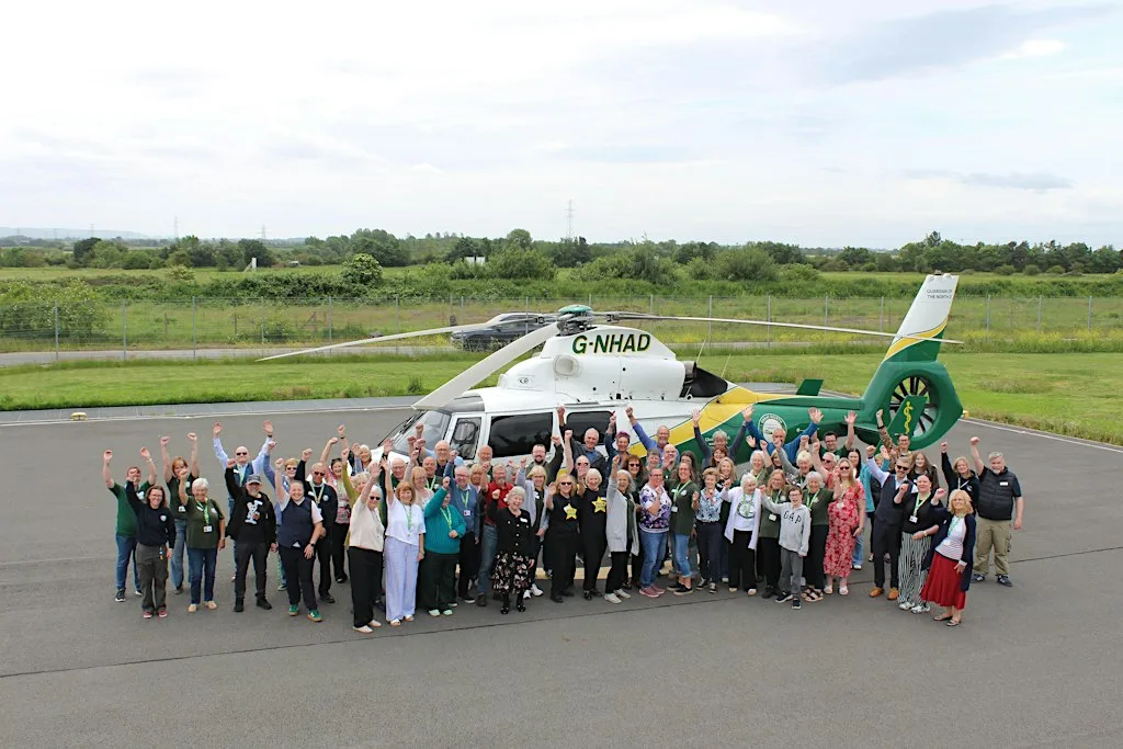Discover your local air ambulance: volunteer session at 25K Community Centre