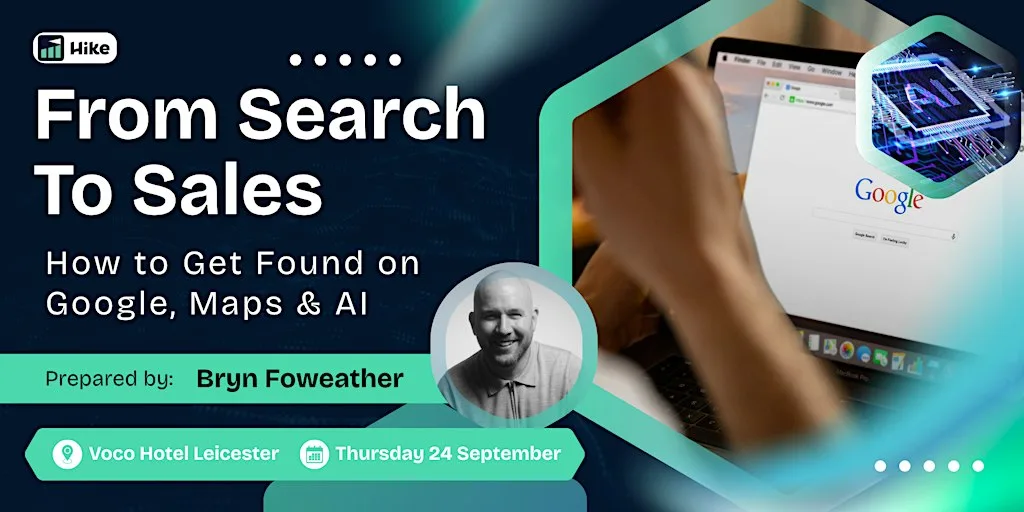From Search to Sales: How to Get Found on Google, Maps & AI at voco Leicester by IHG