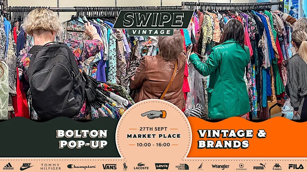 Swipe Vintage x Bolton Kilo Sale at Market Place