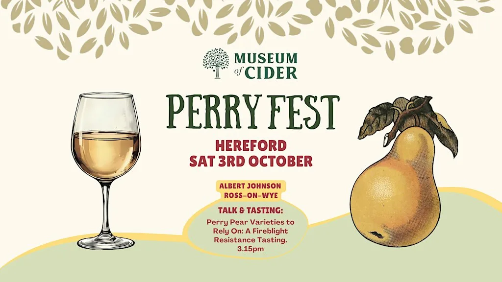 Perryfest: Talk & Tasting: Albert Johnson, Ross-on-Wye Cider & Perry